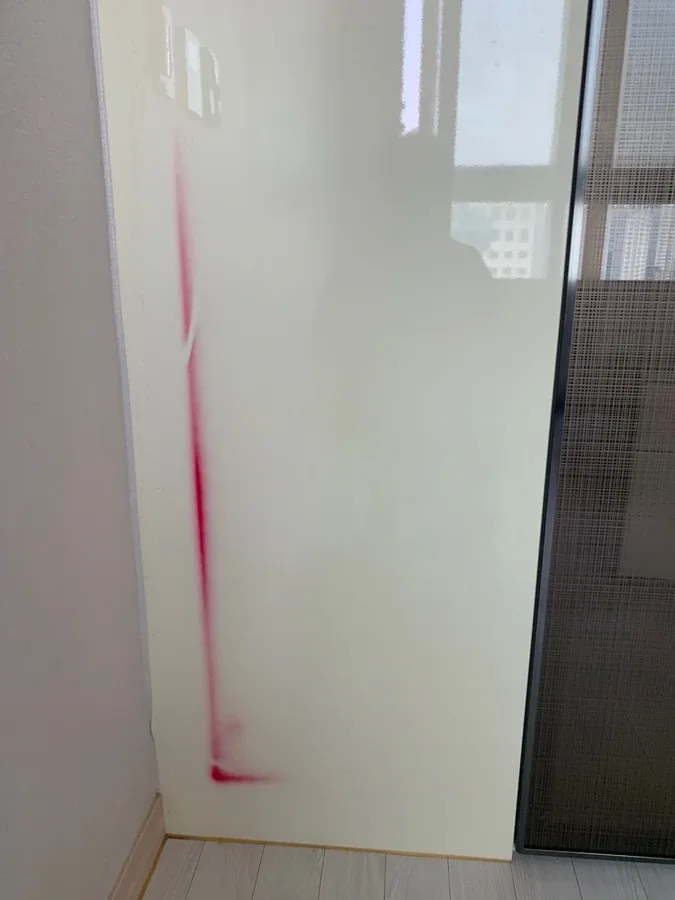 시공 전 현관문